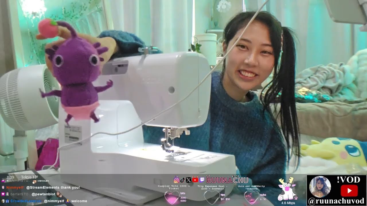 【2025.12.30】【🌟my First Sewing Machine🌟】初めてのミシン！❤️ 第一次使用縫紉機！來試試看 ❤️