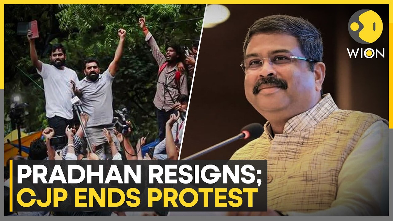 Dharmendra Pradhan Resigns as CJP Calls Off Protest | Opposition Demands Education Reforms