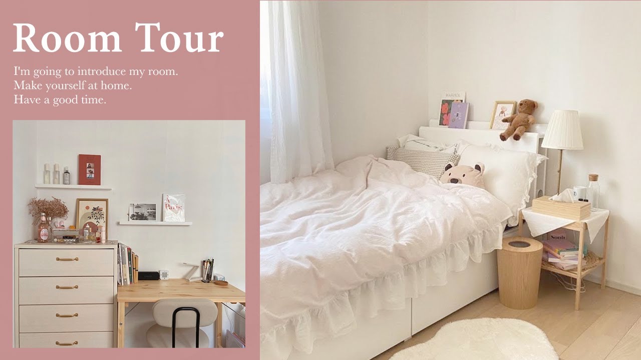 【ルームツアー】収納とIKEA&ニトリ&無印で作るワンルーム６畳お部屋紹介/ おしゃれな洋書とインテリア room tour