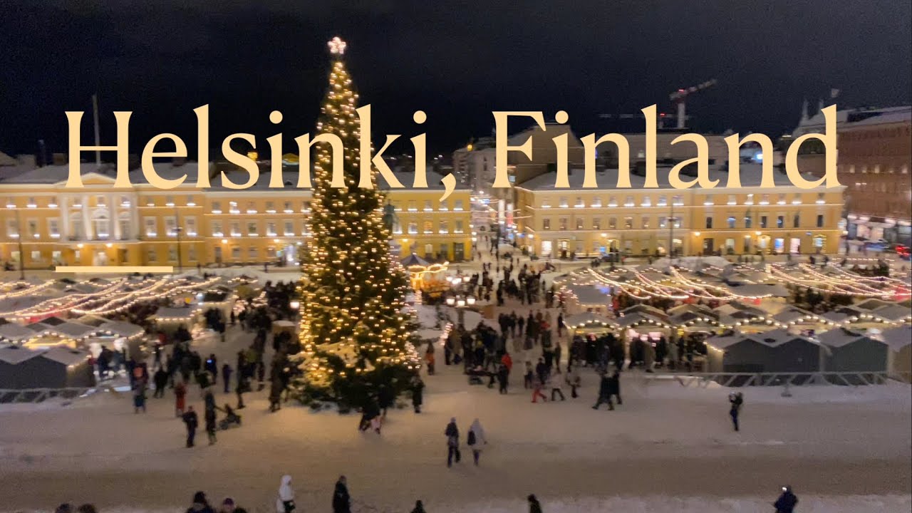 Experience the Magic of Helsinki's Christmas Market: Over 300,000 Visitors Each Year