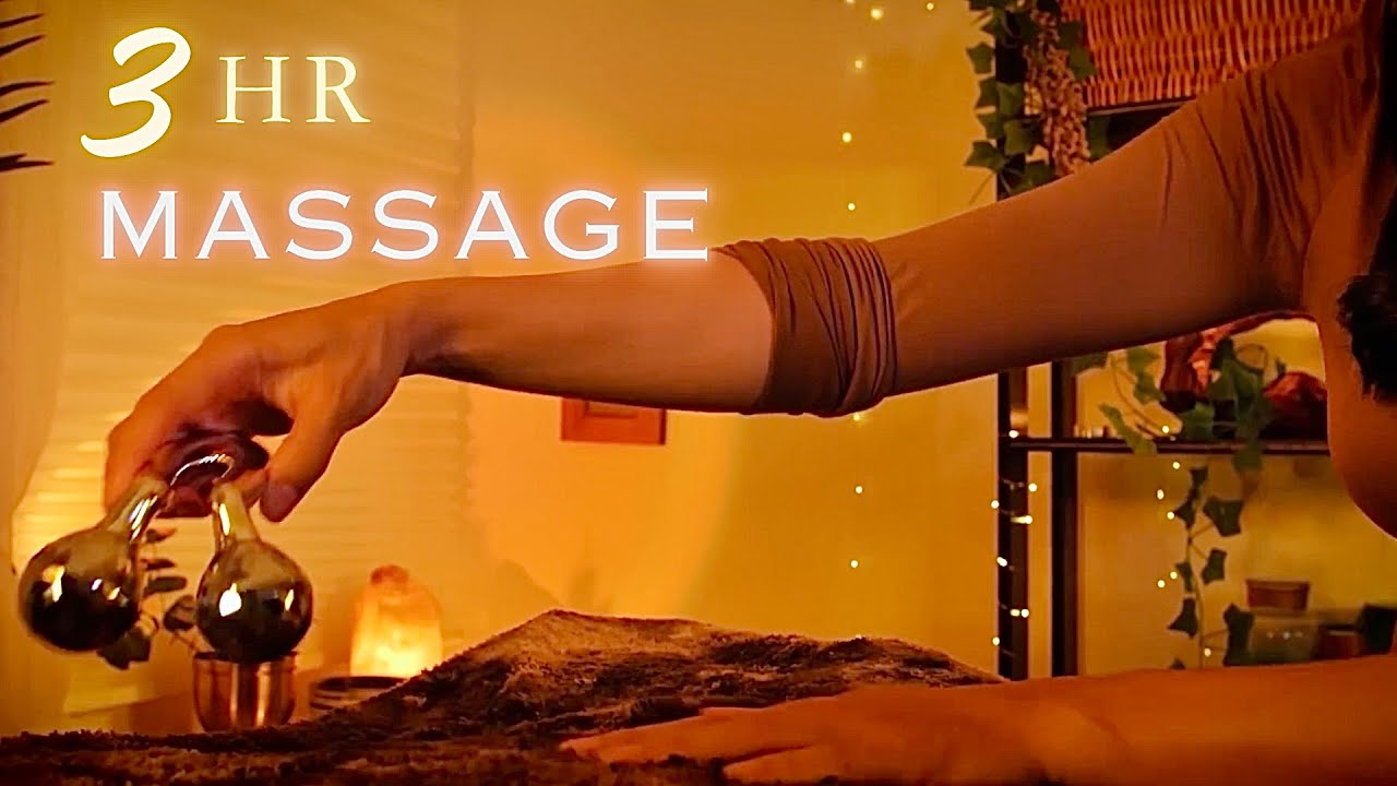 ASMR 3 Hour Massage Treatments PERFECT For SLEEP