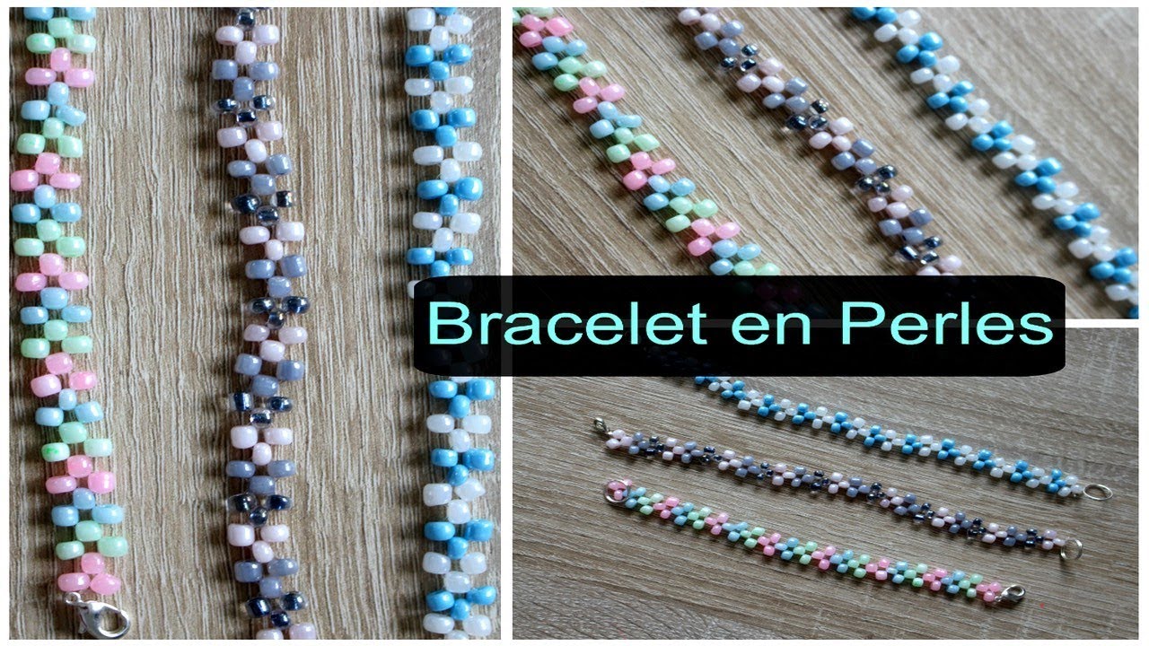 Bracelet en Perles tr&egrave;s facile !