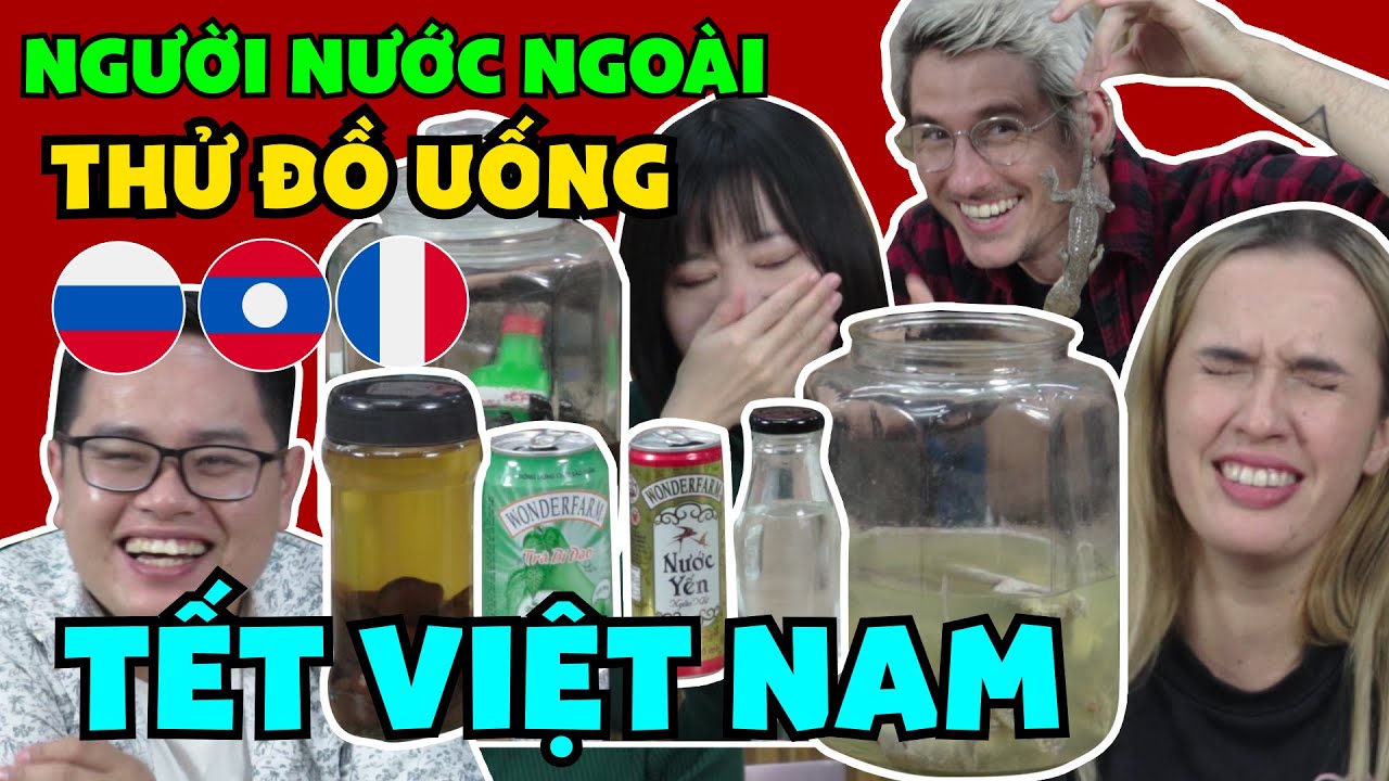 Hết hồn R.ư.ợ.u Tắc Kè, nếp mơ - Thử các loại đồ uống chúc Tết đậm chất Việt  | HÀNG XÓM TÂY