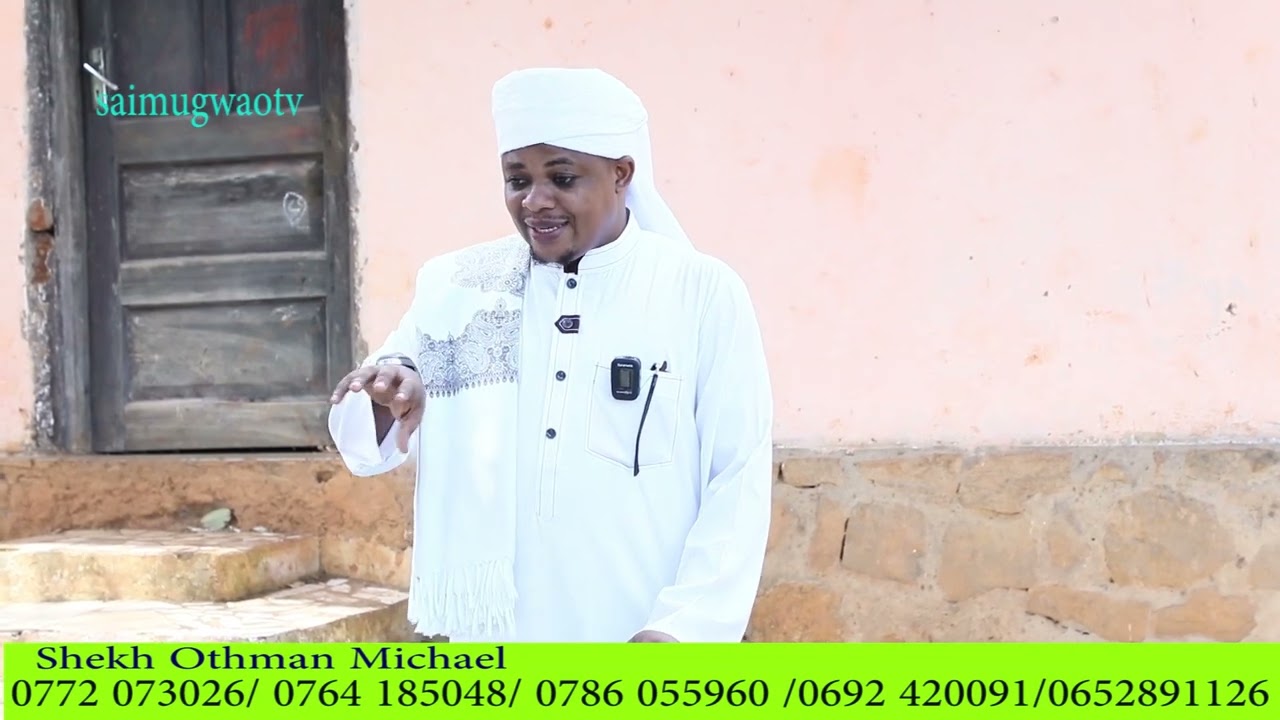 SHEKH OTHMAN MAIKO ALIPOMFUNDA BWANA HARUSI MAMBO MUHIMU YA KUFANYA KABLA NA BAADA YA NDOA. LUSHOTO.