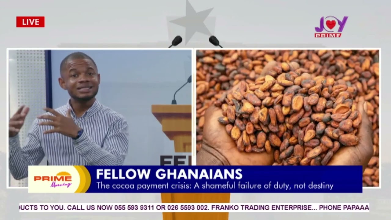 Fellow Ghanaians, cocoa farmers are not beggars