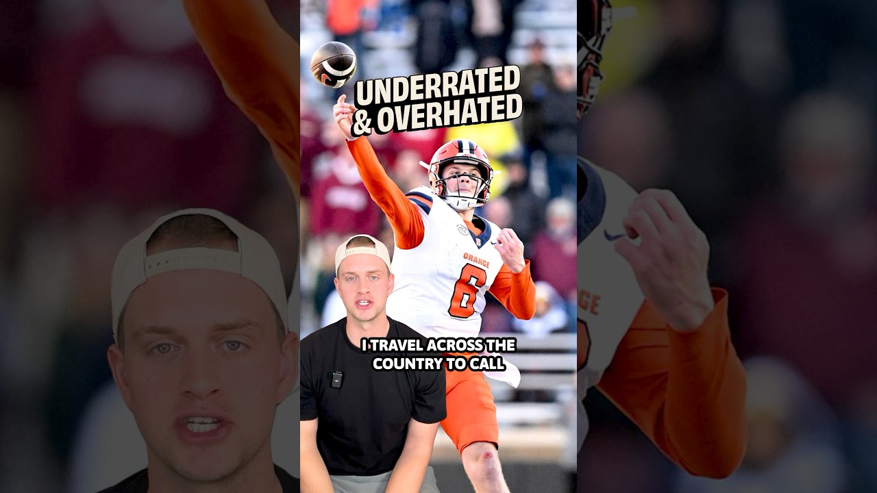 Kyle McCord Could Be a Top 5 QB In The 2025 Draft