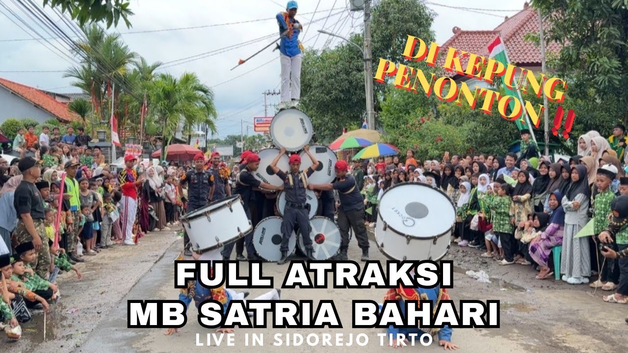 DISPLAY FULL DI TENGAH JALAN!! MB SATRIA BAHARI PERFORM DI SIDOREJO TIRTO PEKALONGAN