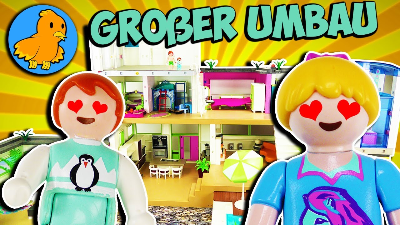 HEFTIGE VERÄNDERUNG IN DER LUXUSVILLA | Großer Umbau bei Familie Vogel | Playmobil Film Deutsch