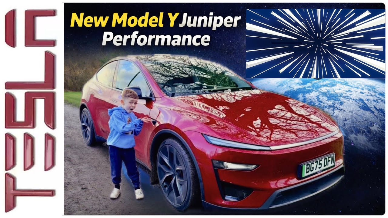 TESLA sent the 2026 Model Y Juniper PERFORMANCE to space