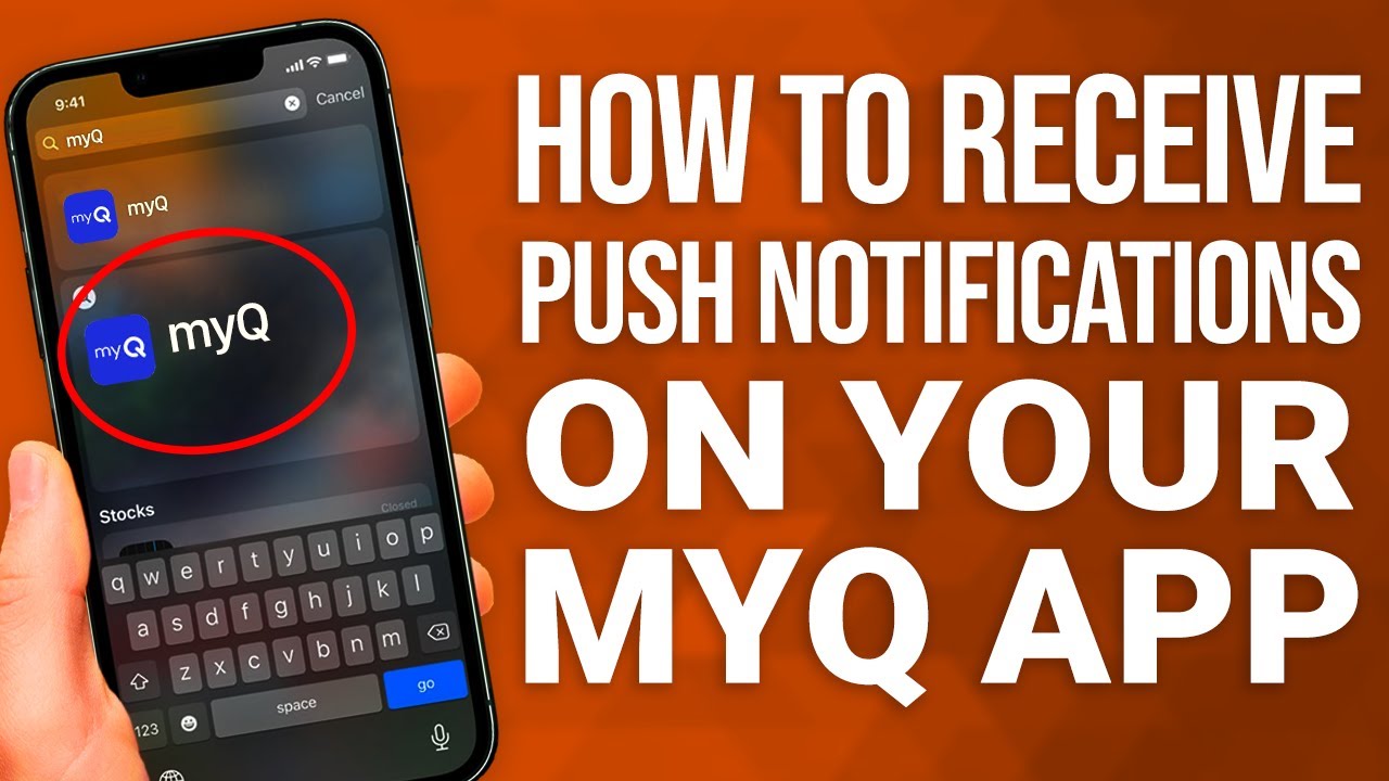 Как получать push-уведомления в приложении myQ: будьте в безопасности!