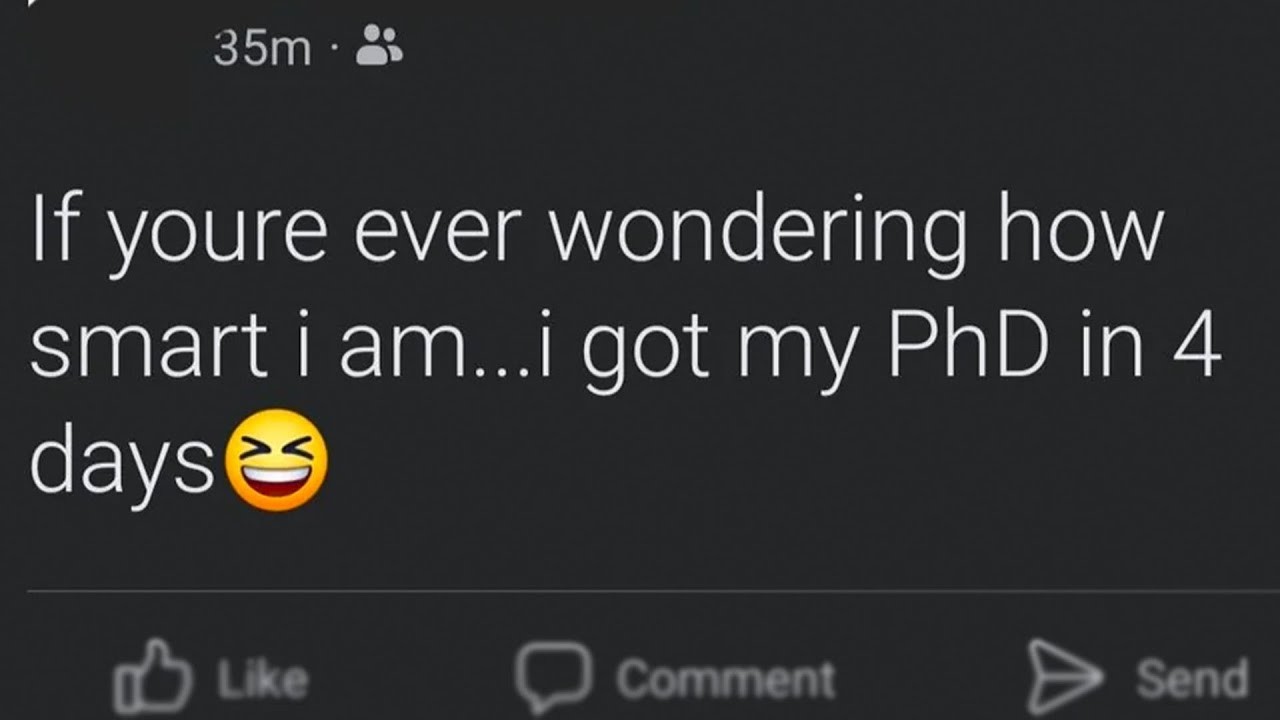 a REALLY long r/iamverysmart video