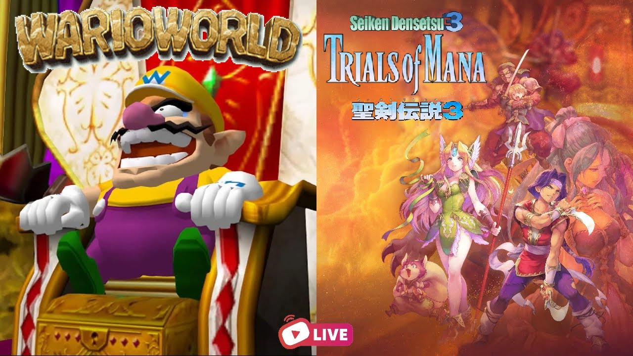 Wario World Live 5 + Seiken Densetsu: Trials of Mana Live 20