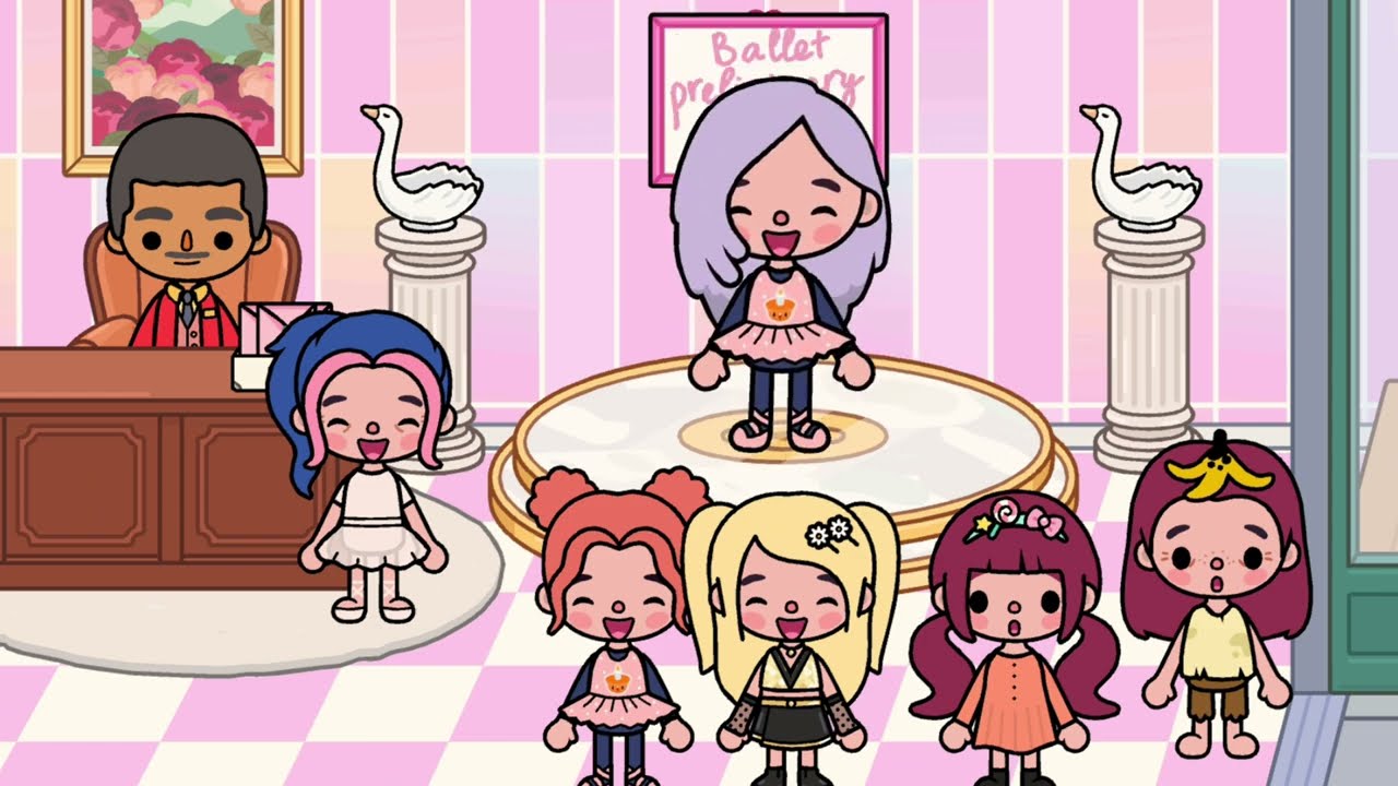 Poor Girl Become Ballet Star 🩰📰 Sad Story | Toca Life World | Toca Boca