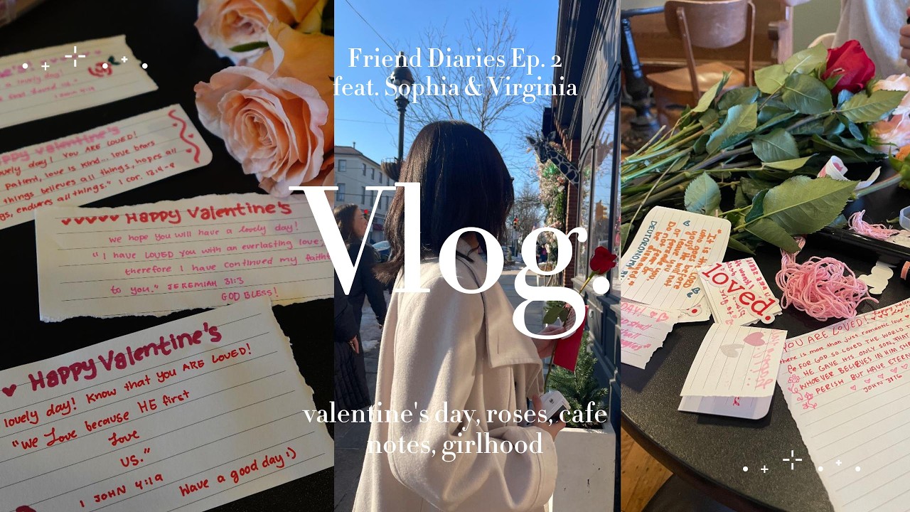 Friend Diaries Ep. 2 🌹💌 Valentine's Edition | ft. Sophia & Virginia