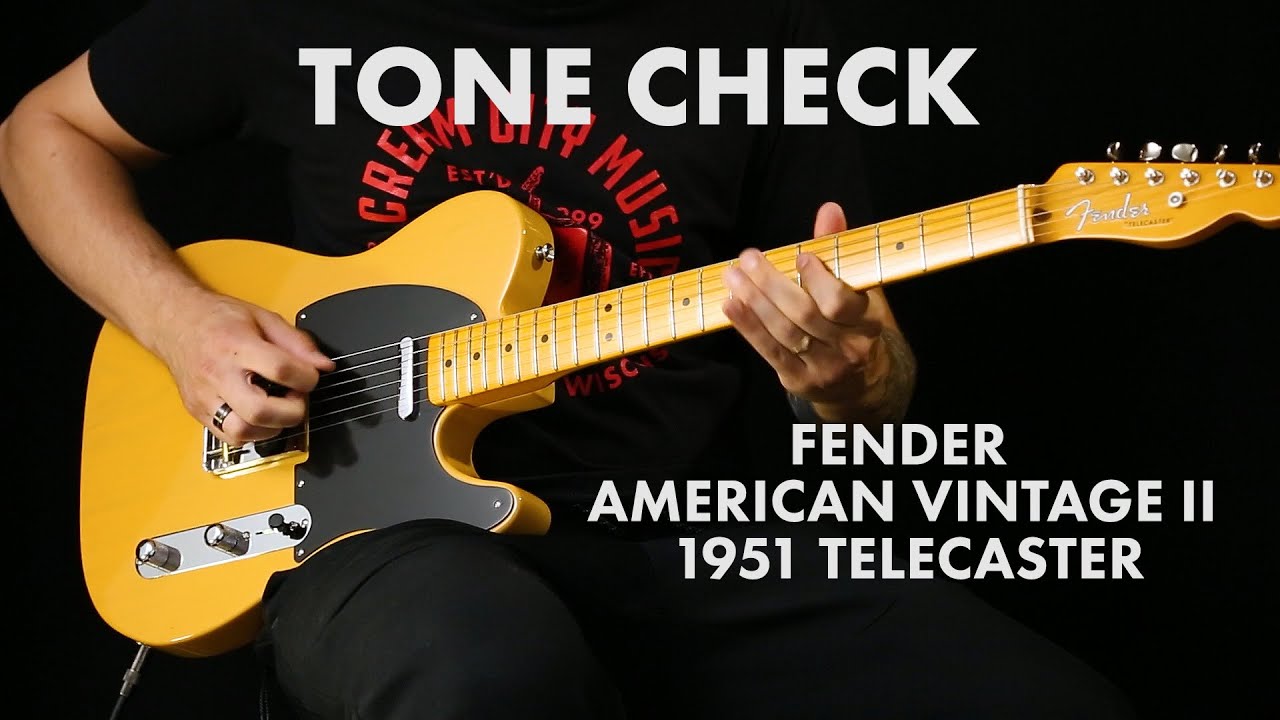 TONE CHECK: Fender American Vintage II 1951 Telecaster Demo