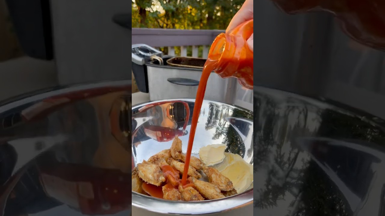 NEW Costco party chicken wings with buffalo sauce recipe 🛒