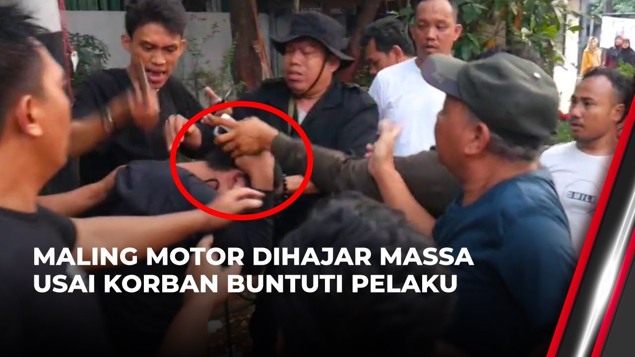 Maling Motor di Sunter Dihajar Massa Usai Dibuntuti Korban | OneNews Update