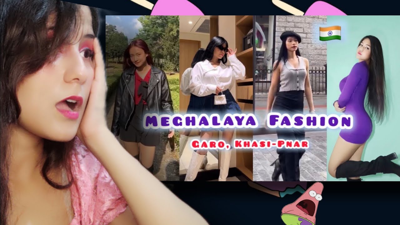 Northeast street style fashion(meghalaya) north indian 🇮🇳 girl reaction 😱