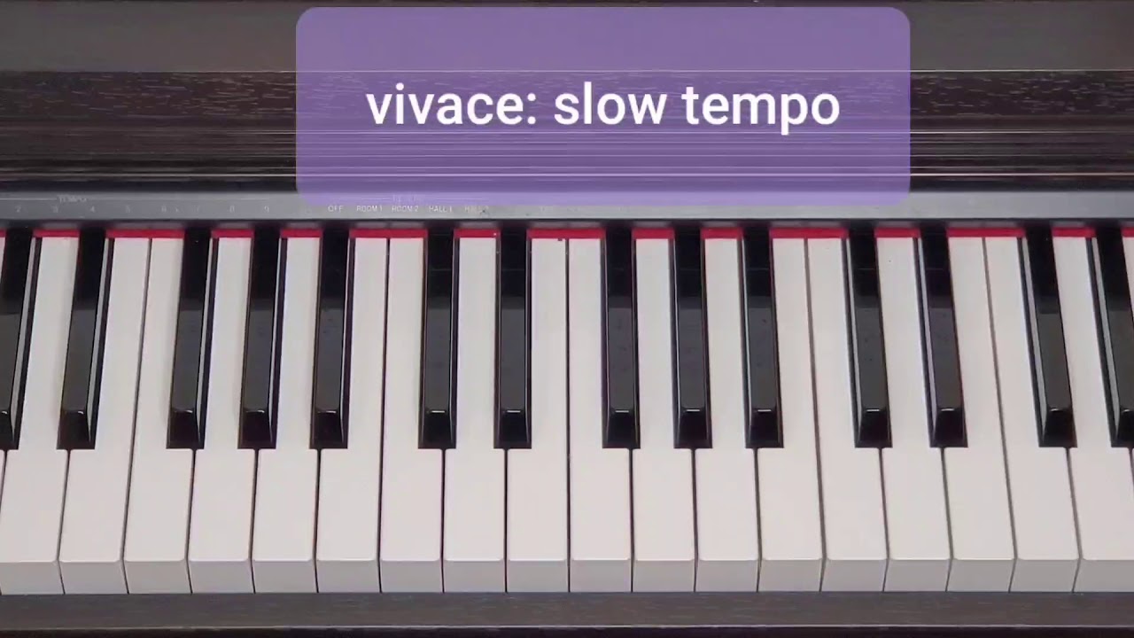 Vivace from Faber Piano Performance Lv. 3A slow tempo