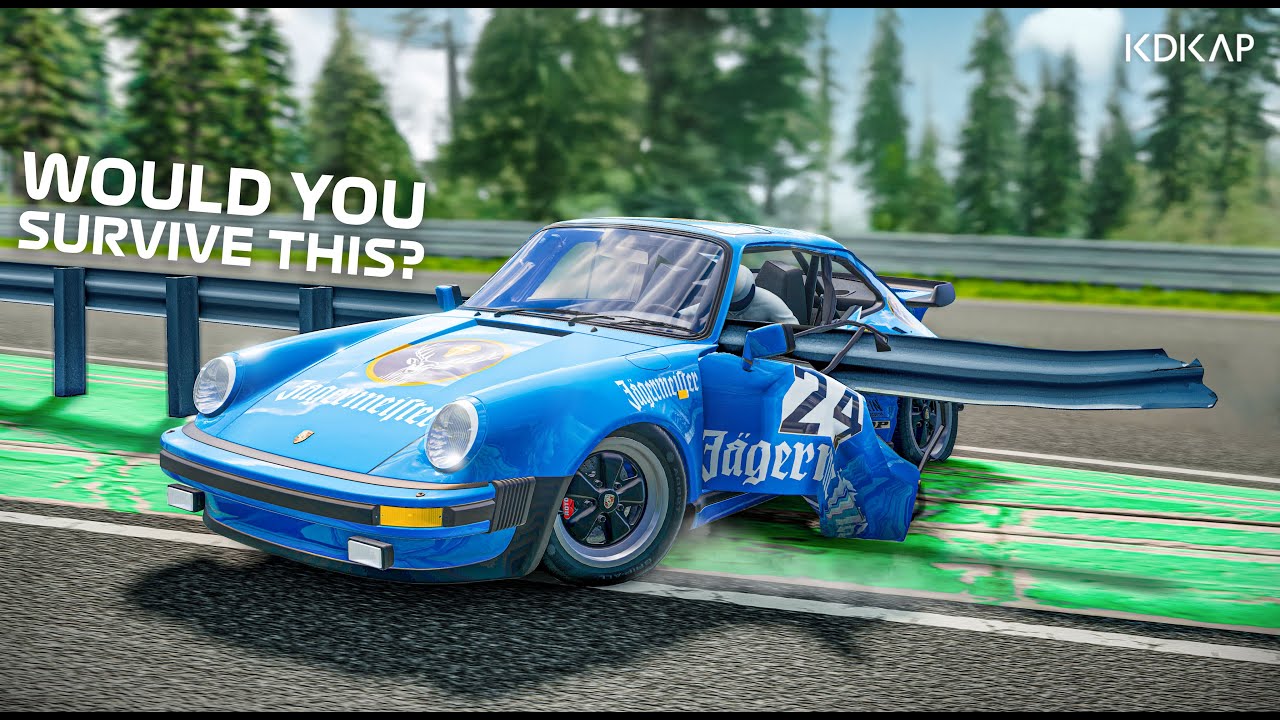 WOULD YOU SURVIVE THIS RACING CRASH? #15 | BeamNG.Drive