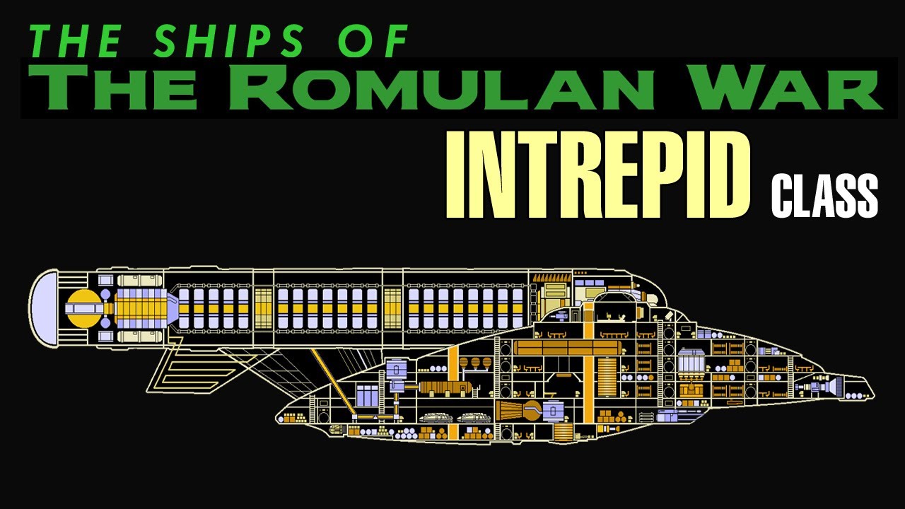 THE ROMULAN WAR: Intrepid-class cruiser