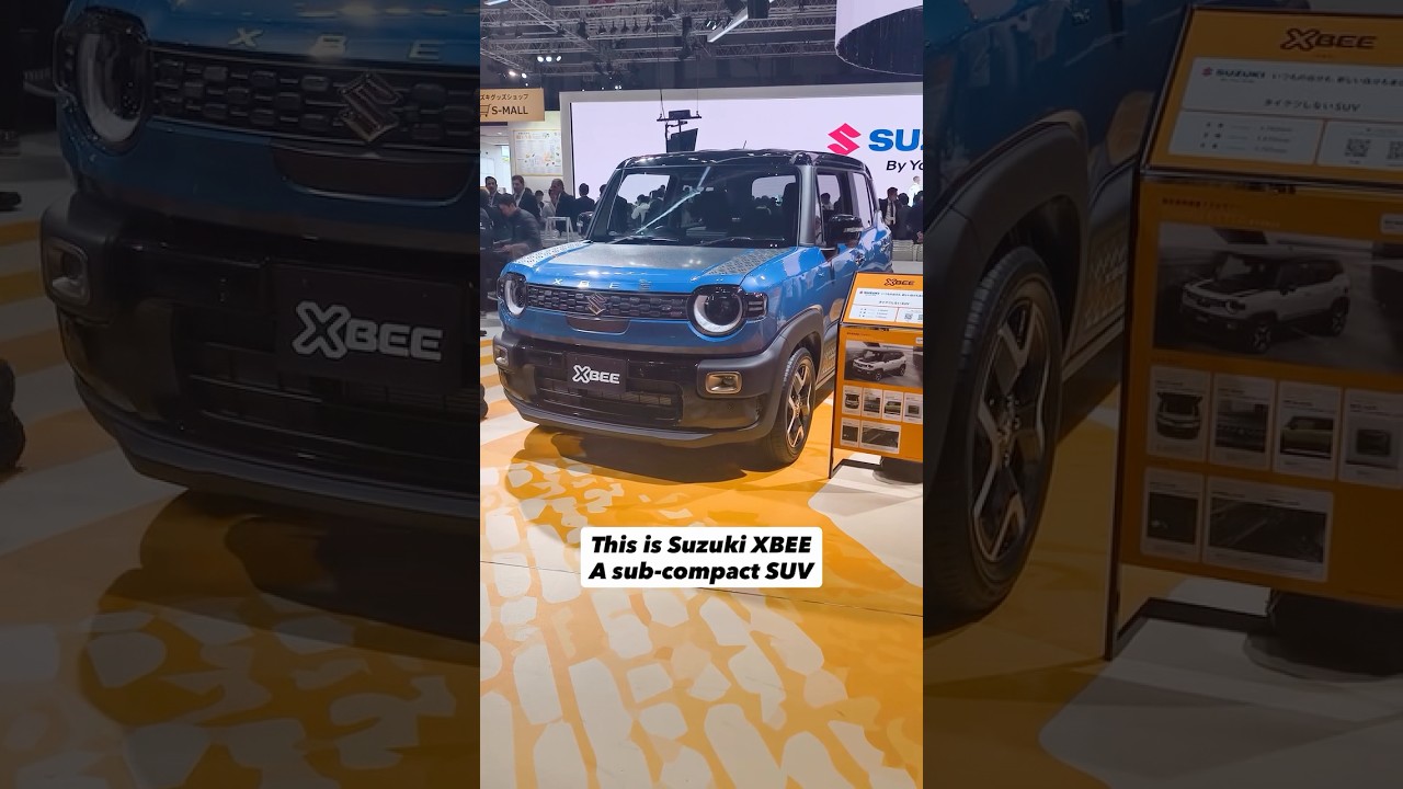 Suzuki XBEE REVEALED! Worthy Successor to Maruti Ignis?