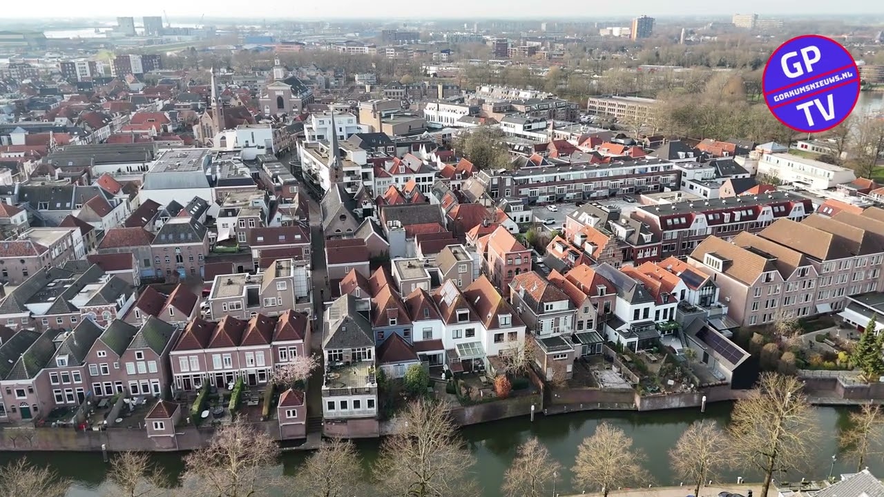 Gorkums Nieuws - rondvlucht boven Gorinchem met drone