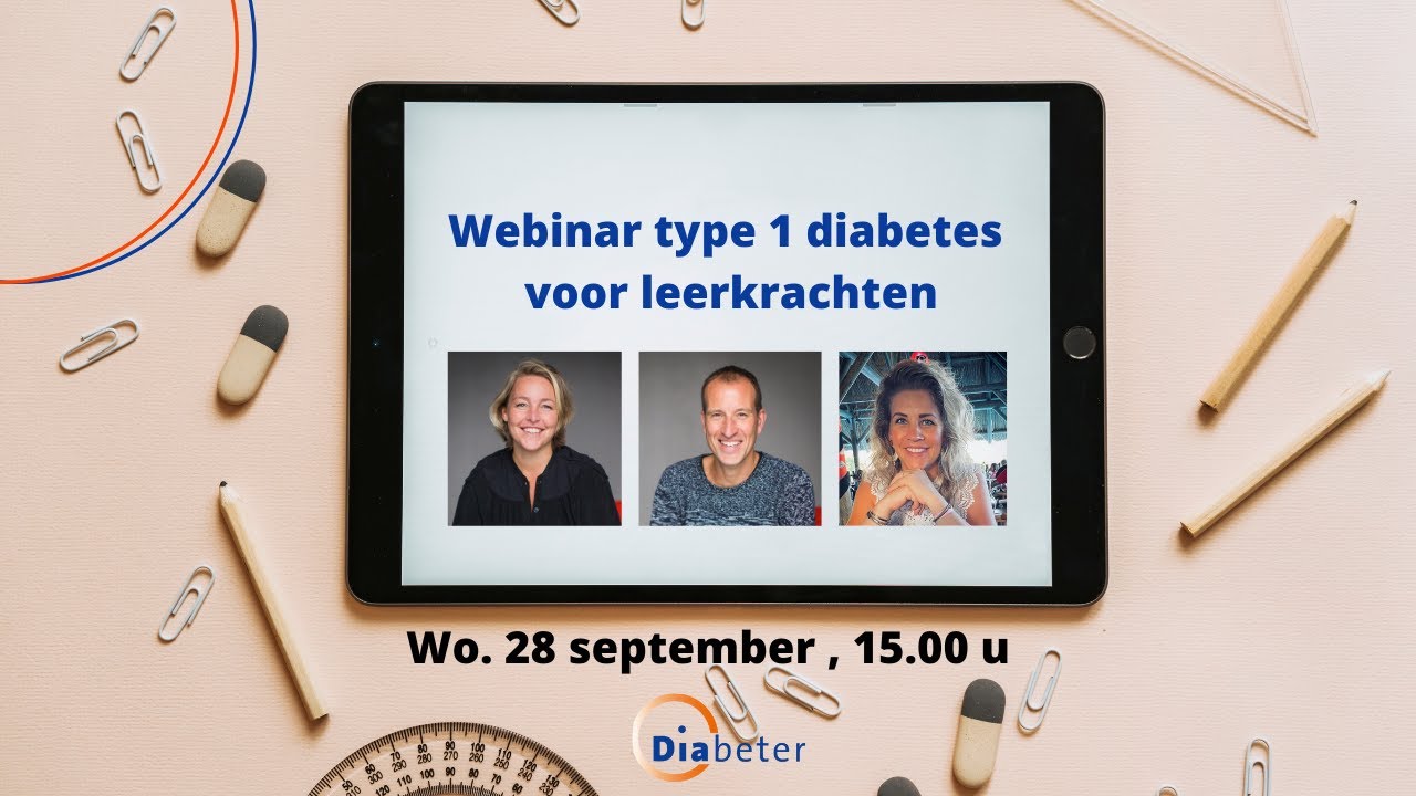 Webinar type 1 diabetes in de klas