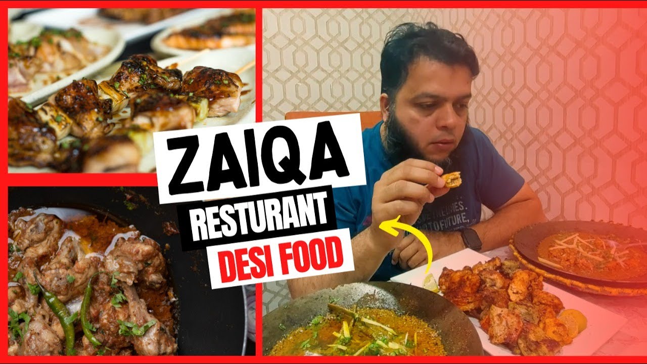 NEW OPEN ZAIQA RESTURANT in Aziziyah..DESI FOOD  (REVEIW TIME) ?/10 VLOG-118