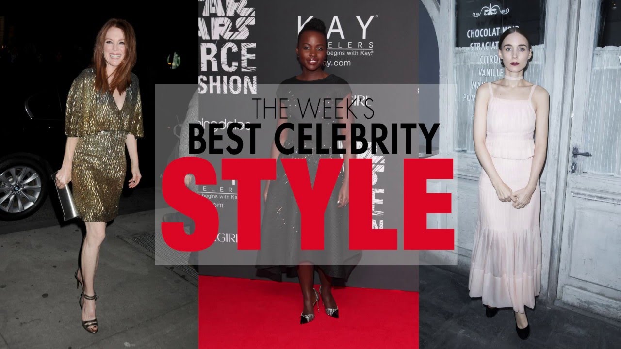 Julianne Moore, Lupita Nyong'o, Rooney Mara and more in the week&rsquo;s best celebrity style