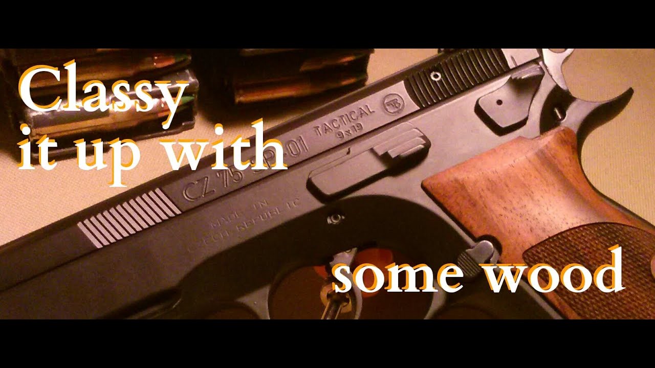 New Wood (CZ 75 wood grip installation)