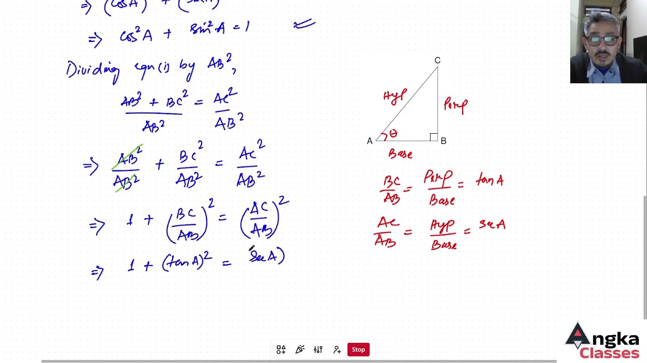 Previous years' questions(2015-2025)BOSEM Class X Chapter- TRIGONOMETRY (4 marks) Session 9