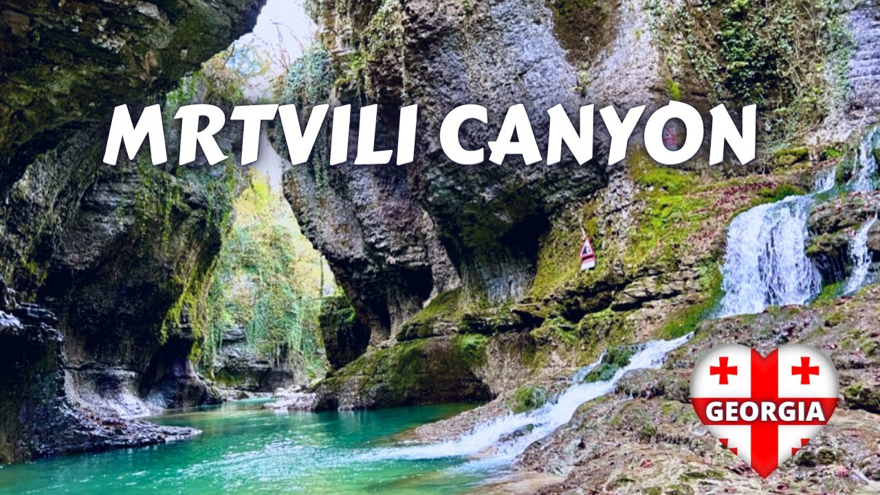 MARTVILI CANYON & PROMETHEUS CAVE / Tbilisi Day Trip / Georgia Travel Vlog / Eastern Europe Travel