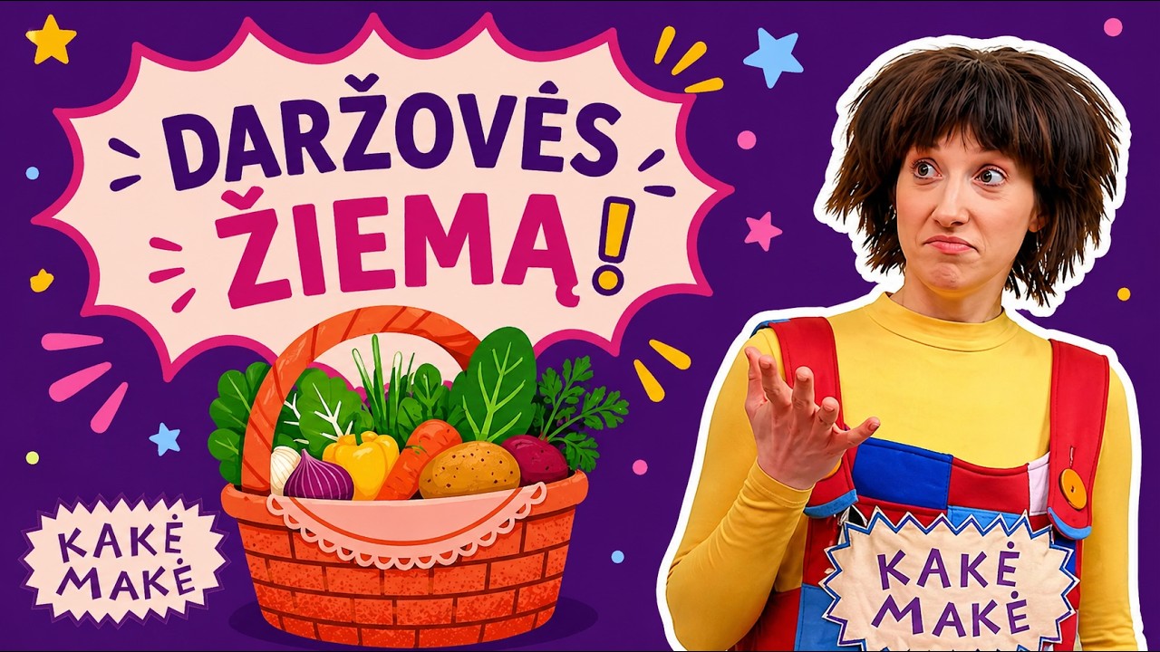 Ar gali daržovės augti žiemą? Ką pasakė Kakė Makė?