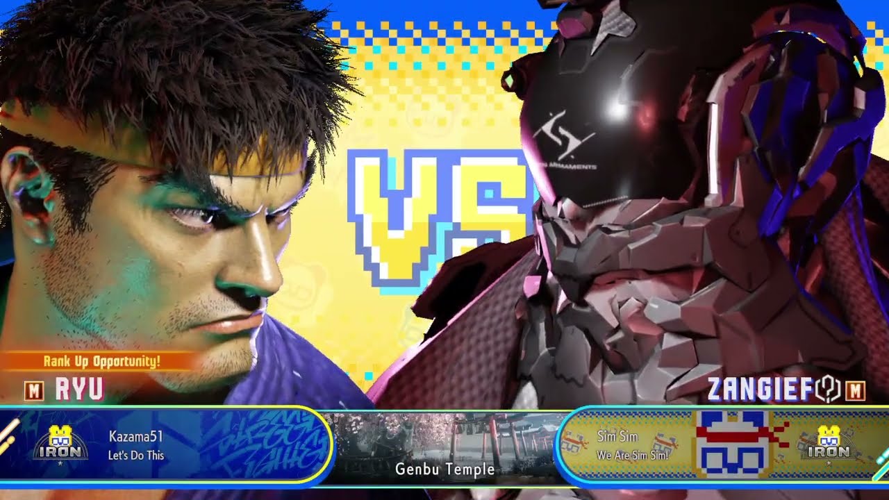 RyuFighting Robo Zangief!