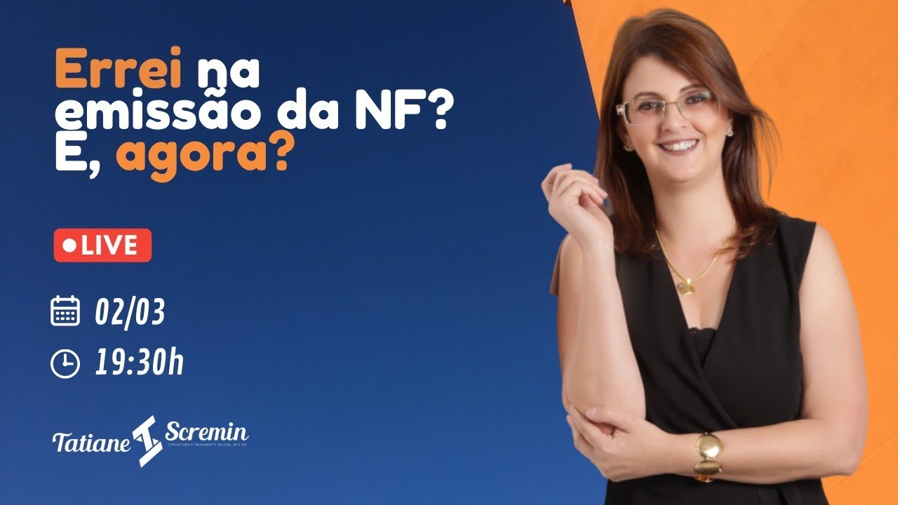 Errei na Emissão da NF! E, Agora?