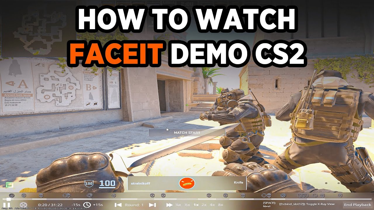 Как посмотреть демо-версию faceit cs2 - faceit Replays