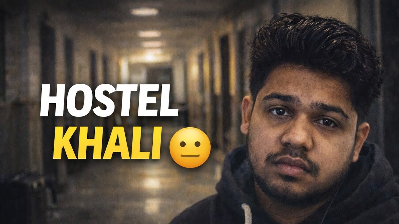 Last Semester Mein Hostel Khali Kyun Ho Gaya? | Final Year Students Reality  🧐🥺