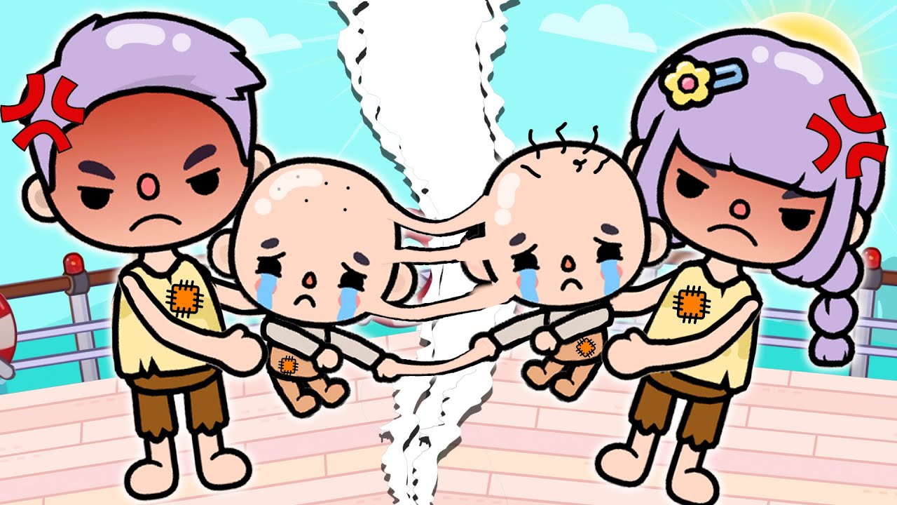 Hai Chị Em Ly Thân Từ Bé | Toca Life Story | Toca Boca