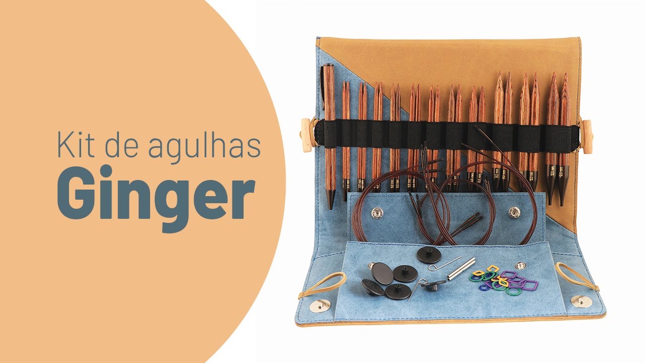 Kit de Agulha Circular Ginger - KnitPro