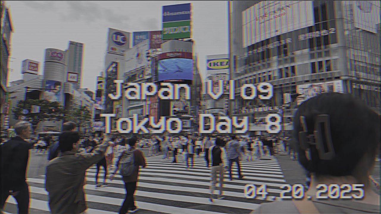 Japan Vlog Episode 8 | Exploring Shibuya & Sushi