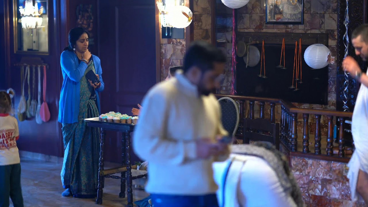 Soshyanti Homa - safe delivery Amrita Gopi &0Govinda Dev Prabhu