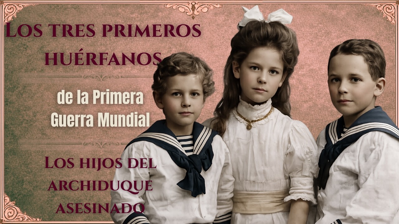 Los primeros huérfanos de la Primera Guerra Mundial #biografia #historia