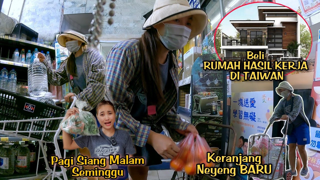 BELI RUMAH RATUSAN JUTA HASIL KERJA di TAIWAN⁉️ PINGSAN GARA² NEW KERANJANG NEYENG