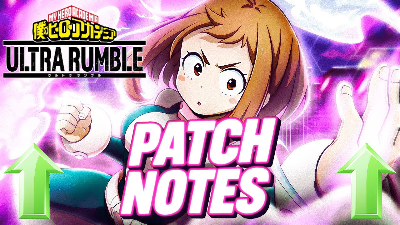 My Hero Ultra Rumble Patch Notes! HAWKS NERFED AGAIN! URARAKA BUFFED AND MORE!