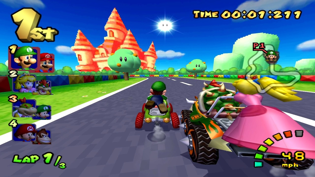 Mario Kart: Double Dash - RTGP 1.4 // Cup 1 (150cc) - 100% Walkthrough