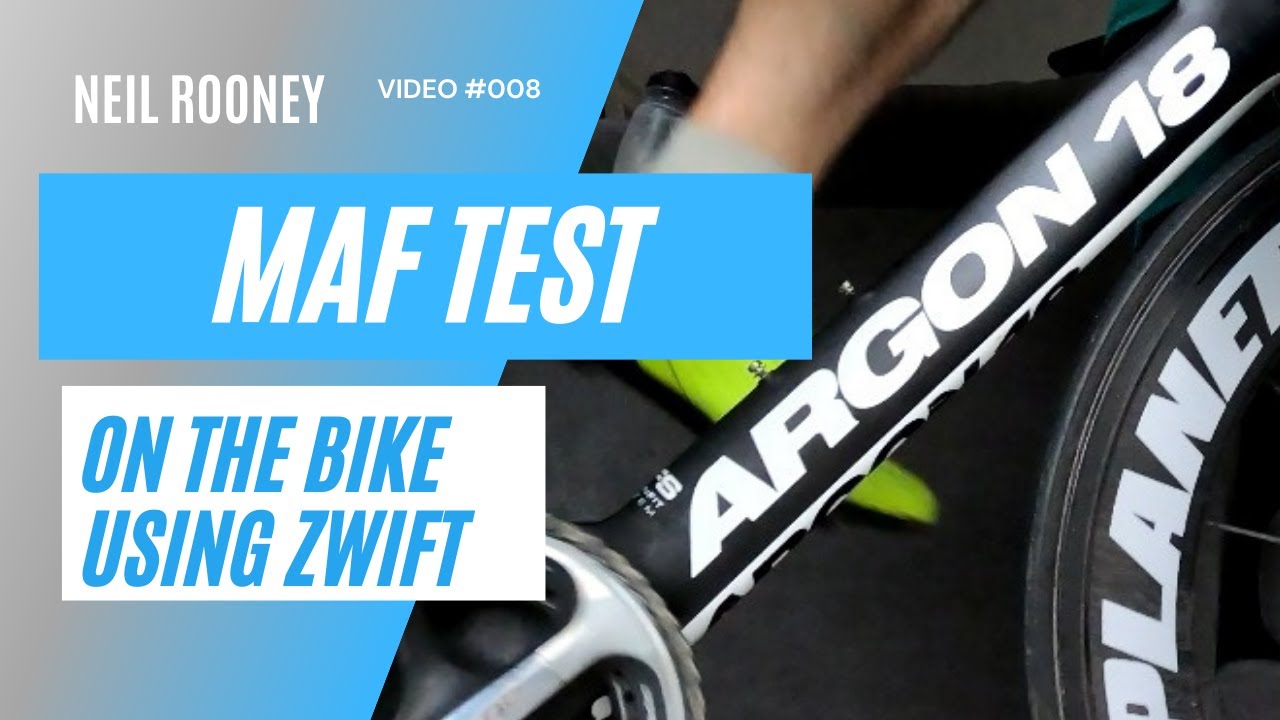 MAF Test on the bike using Zwift