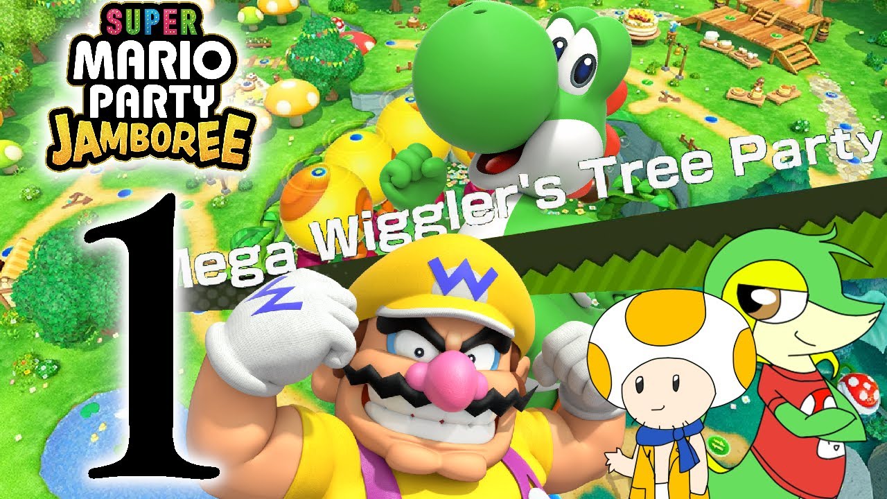 Super Mario Party Jamboree - PART 1 - Yellow Toad the Host