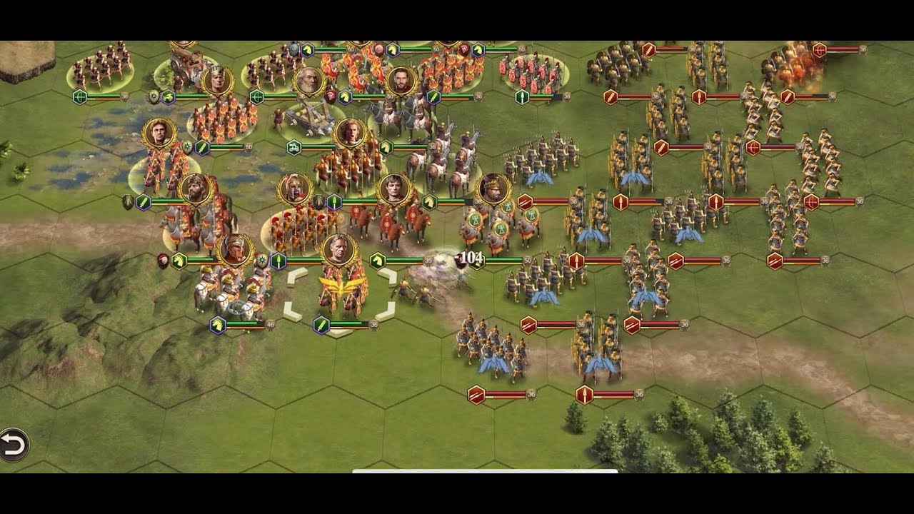 Grand War: Rome Battle of Orchomenus (10-6) 3 star