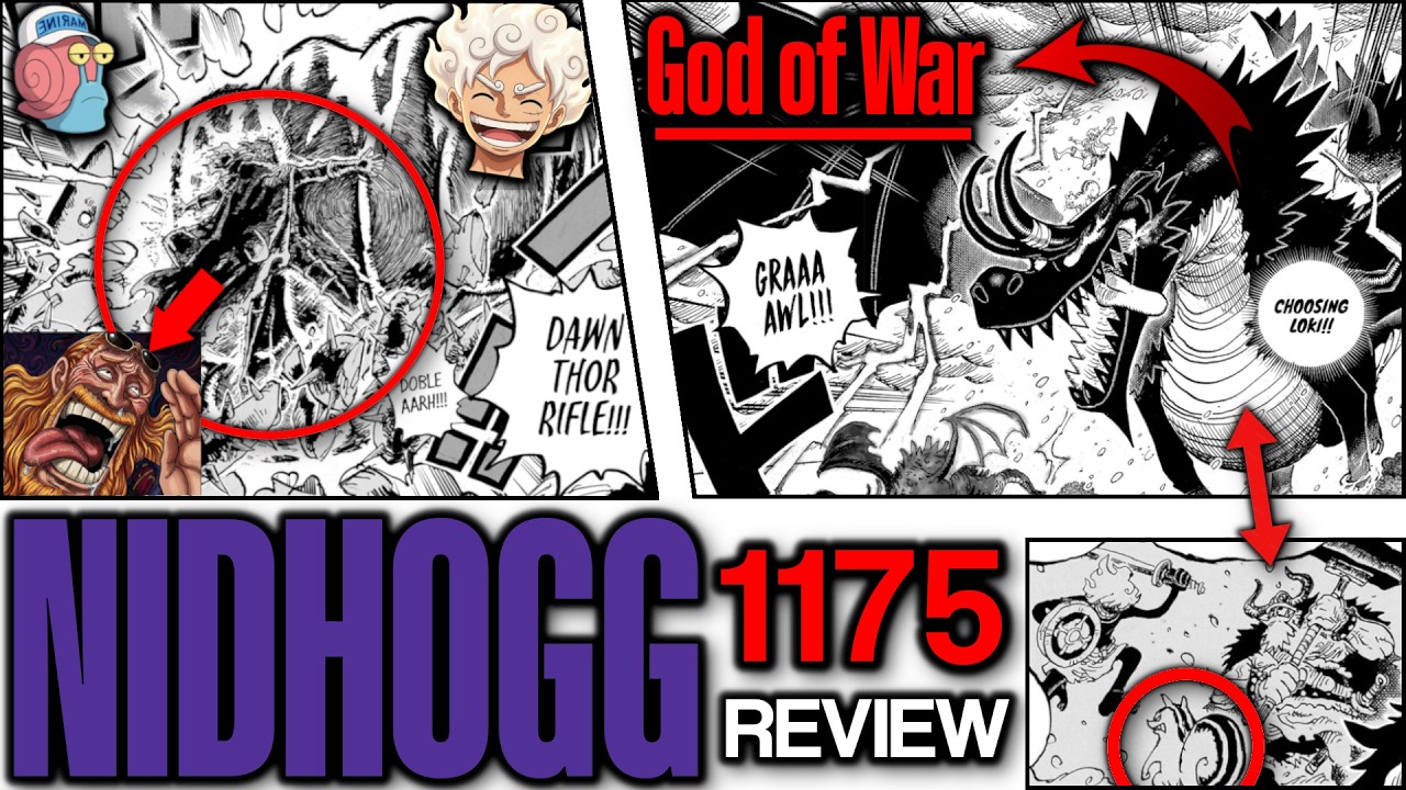 THE GOD OF WAR REVEALED!!! LUFFY USES NEW POWERS?? - One Piece Chapter 1175 Review
